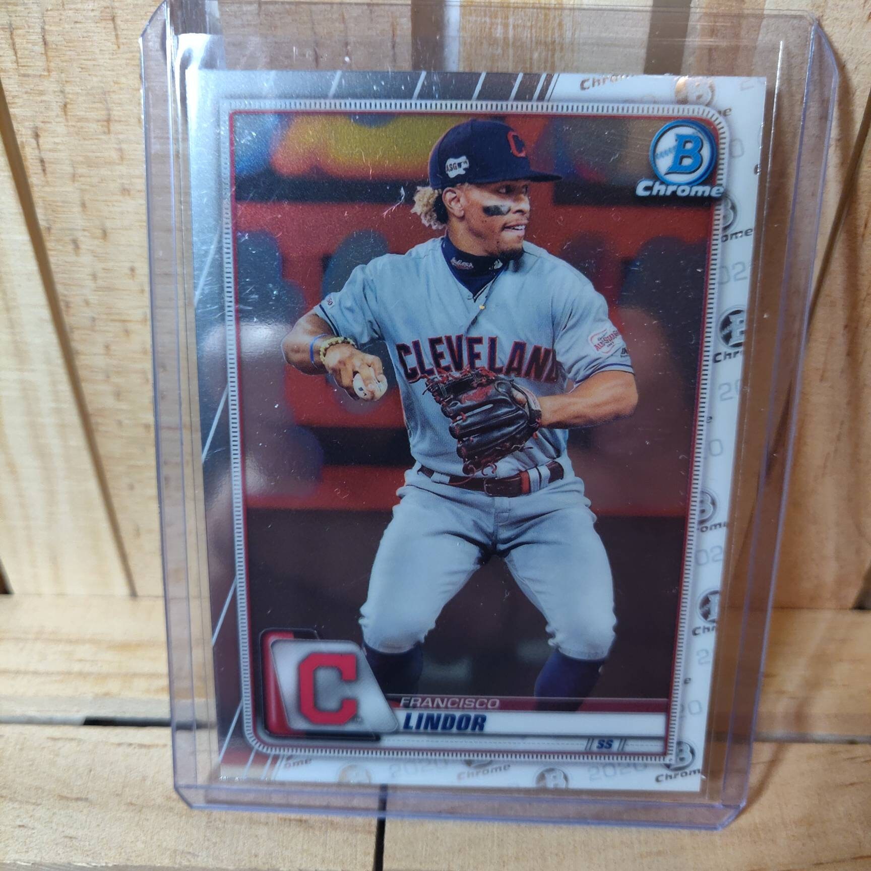 Fransisco Lindor 2020 Topps Bowman Chrome Baseball Card - Etsy