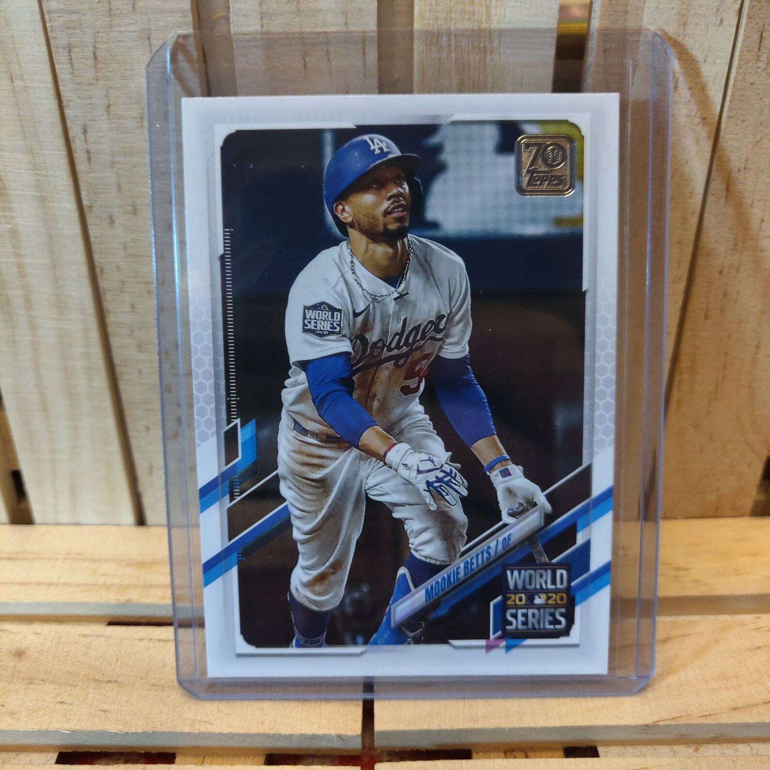 Mookie Betts World Series Highlights 2021 Topps Series 1 Base Etsy