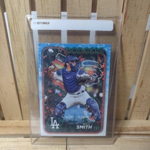 Jeu de base des fêtes 2024 Topps Will Smith, joueur vedette des Dodgers de Los Angeles, carte de baseball