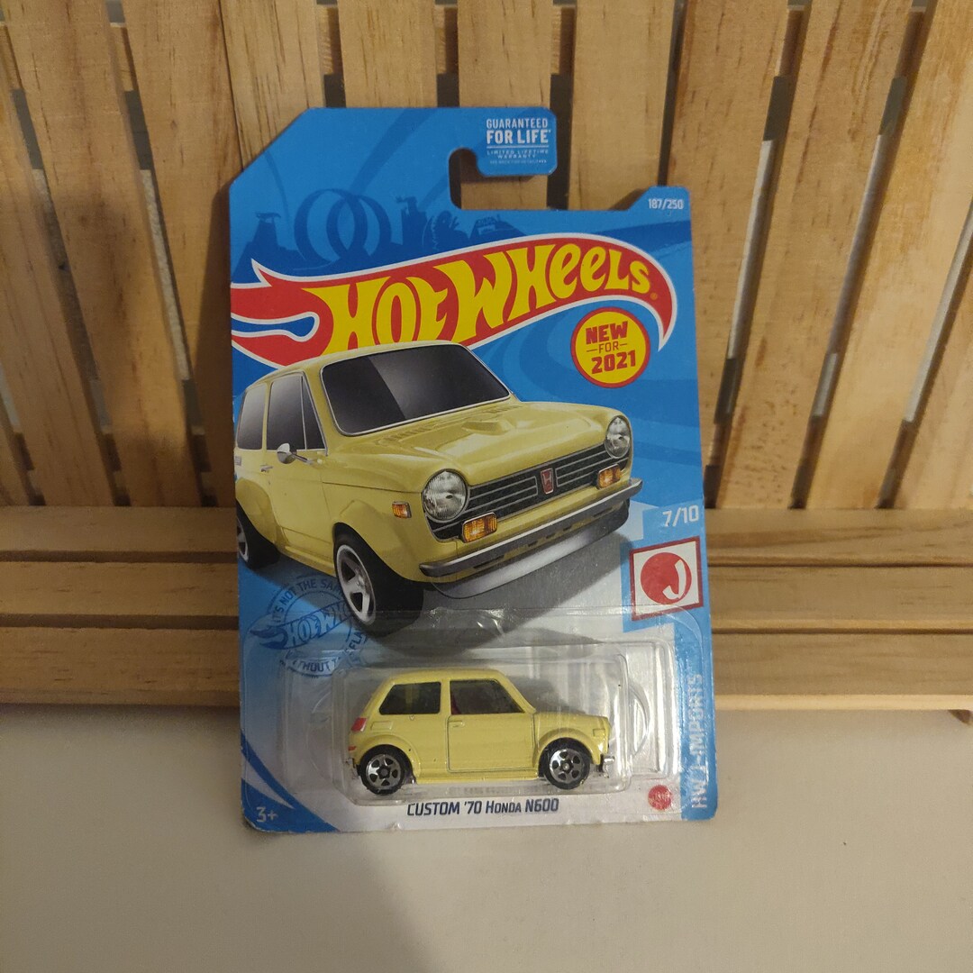 Honda Custom N600 '70 Hot Wheels Car Toy Sealed Package - Etsy Canada