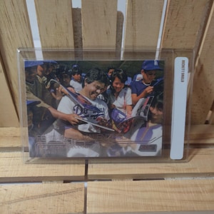 Fernando Valenzuela 2015 Topps Stadium Club Baseball Card Joueur étoile des Dodgers de Los Angeles