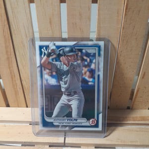 Anthony Volpe Carte de baseball Topps Bowman 2024 Joueur star des Yankees de New York