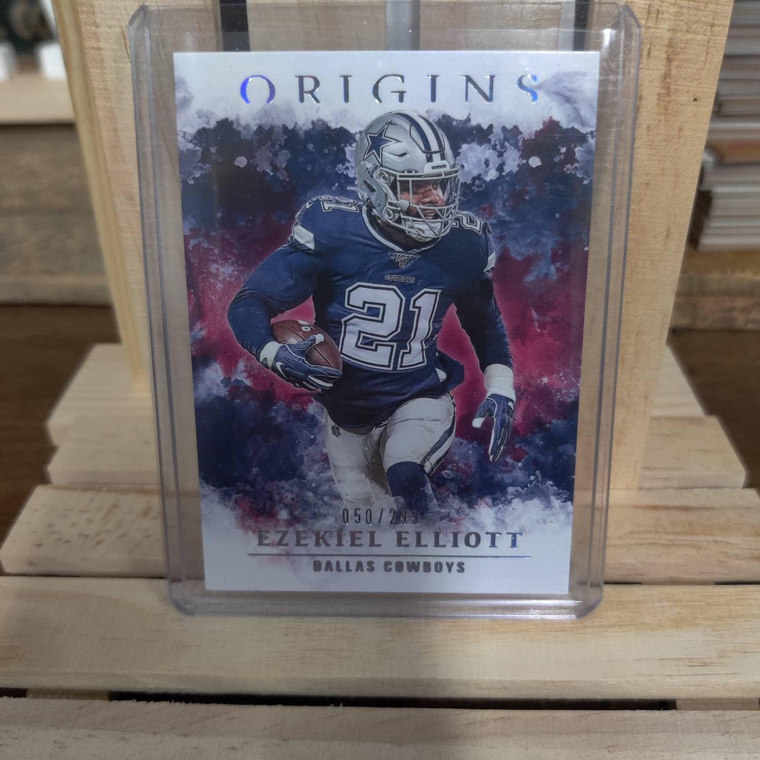Ezekiel Elliott 2020 Panini Origins Football Card Dallas Cowboys