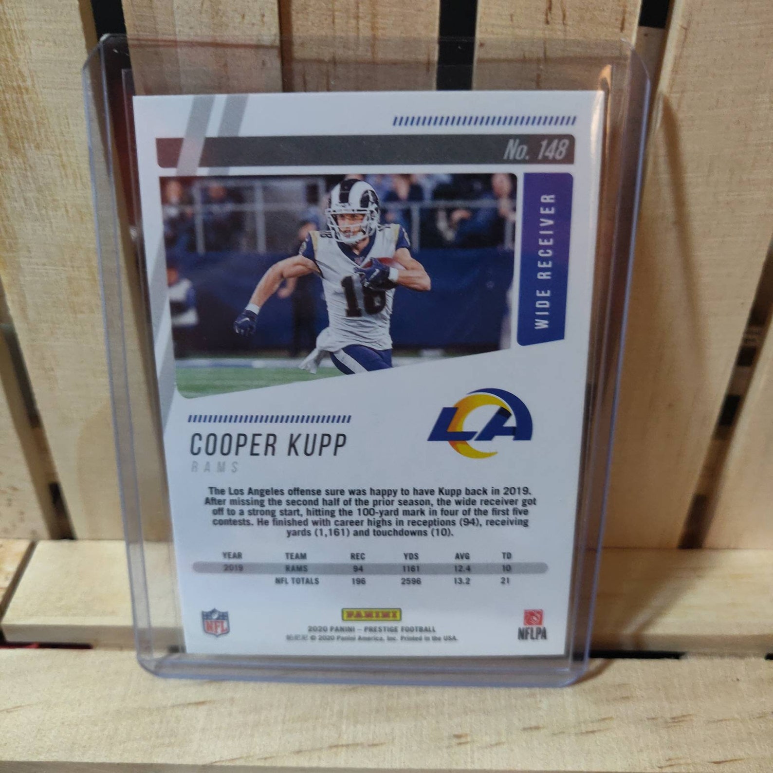 Cooper Kupp 2020 Prestige Football Card Panini Los Angeles Etsy