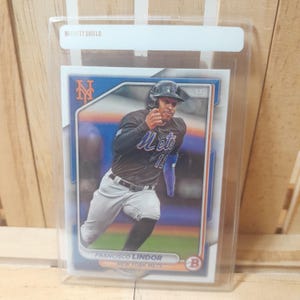 Francisco Lindor 2024 Topps Bowman Base Set Baseball Card Joueur star des Mets de New York