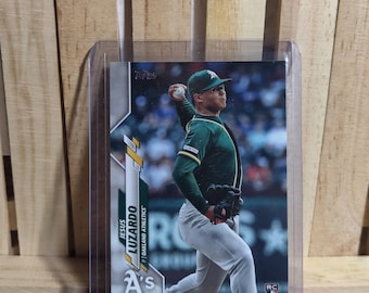 Jesus Luzardo RC 2020 Topps Series 1 Base set Baseball Card Oakland Athletics Star Player