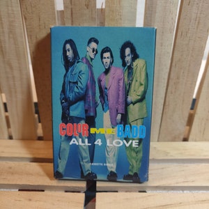 Color me Bad All 4 Love Single getestet und Vintage Kassette Tape VG Zustand