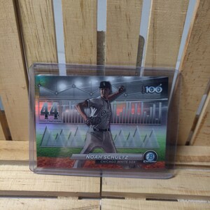 Noah Schulz 2024 Topps Bowman Top 100 Prospects Chrome-subset Baseball Card Chicago White Sox Star Player
