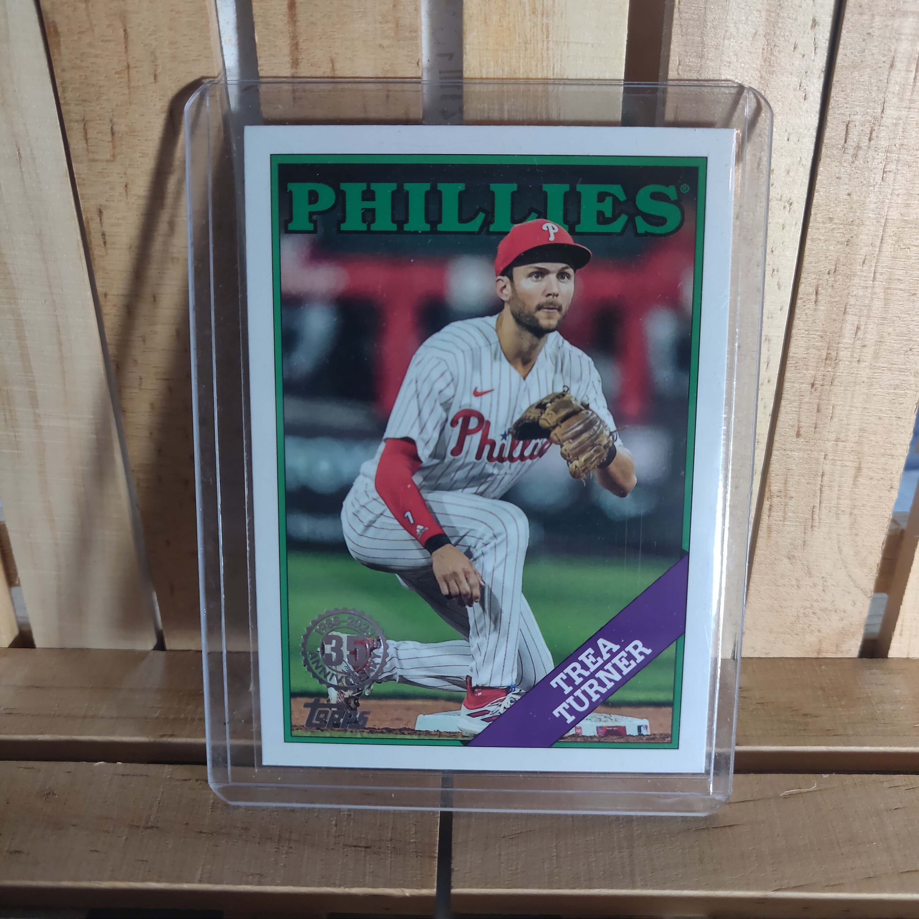 Trea Turner 2023 Topps Update Baseball Card 88 Parallel Star