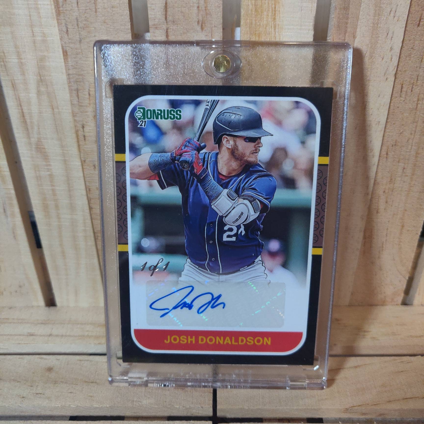 Josh Donaldson 2021 Panini Donruss Baseball 1 of 1 Autograph -  Denmark