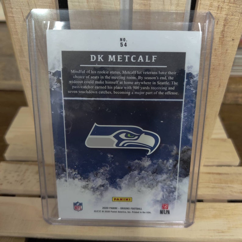 DK Metcalf 2020 Panini Origins Football Card Seattle Seahawks Numbered 15/79 Base SP image 3