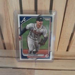 Austin Riley 2024 Topps Bowman Baseball Card Atlanta Braves Star Player