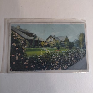 Bungalow in California in inverno come da condizioni trovate, souvenir da collezione