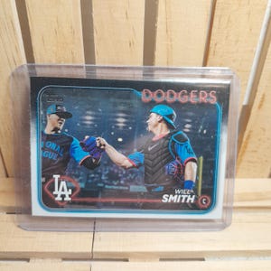 Will Smith Topps Update Series 2024 All star Game Base Set Carte de baseball Joueur vedette des Dodgers de Los Angeles