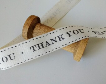 thank you ribbon etsy