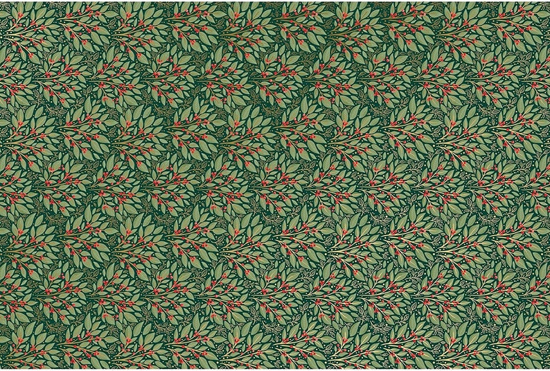 Design Gift Tissue Paper 20 X 30 Winter Christmas Etsy