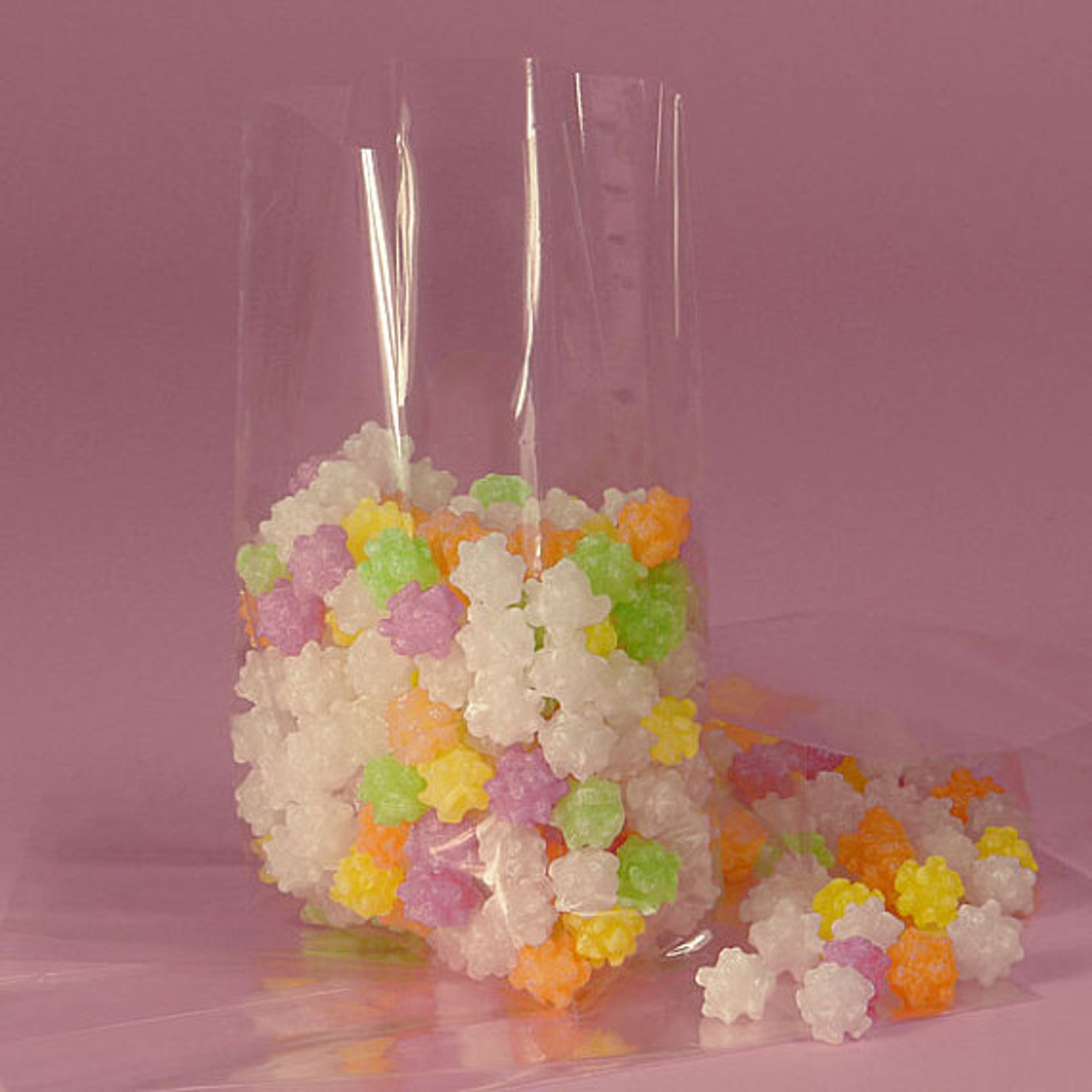 50 Small Clear Cello Favor Bags Small Cello Bags for Candy Etsy