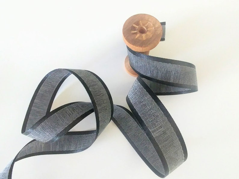 5yd 5 yd Bundle 78 Black Faux Linen