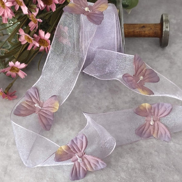 Ribbon Butterfly - Etsy