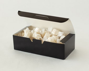 Candy Box 1-Pound 1-Piece Black - 10 Ct