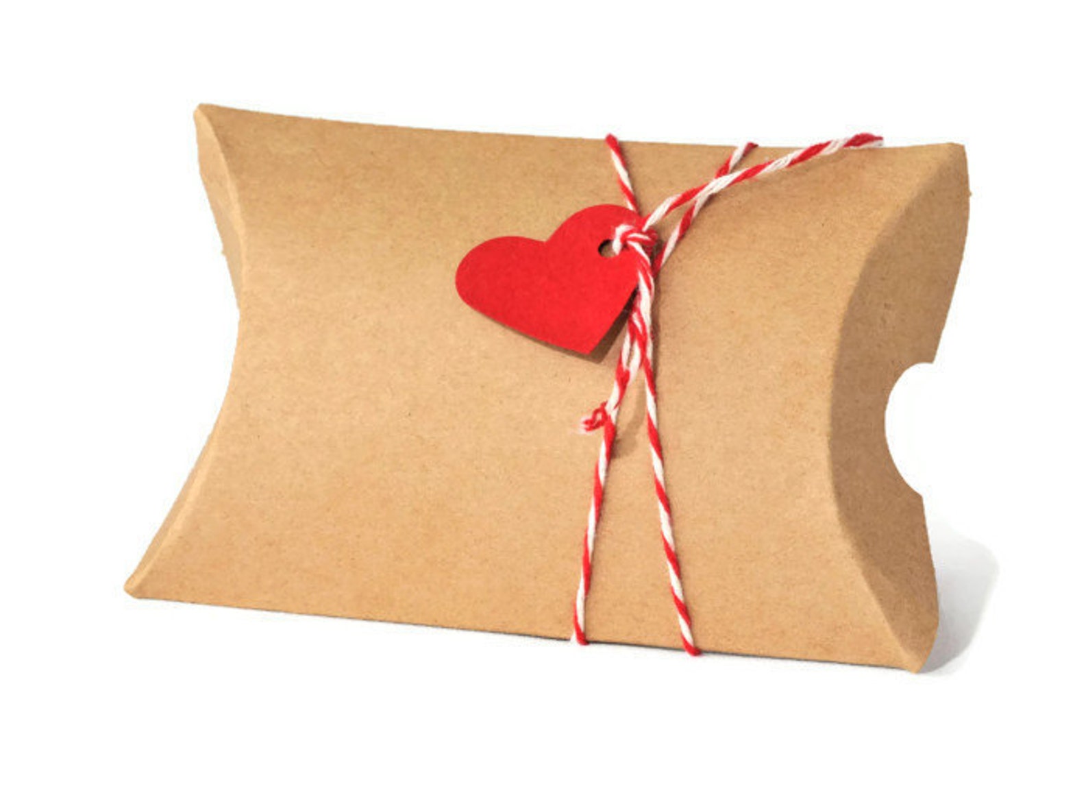 Kraft Pillow Boxes for Treats 50 Medium Packaging & Gift Wrap Etsy