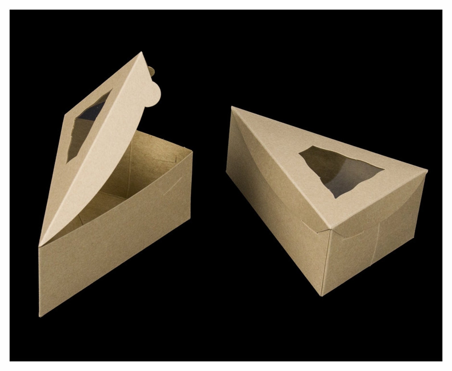 Kraft Individual Pie Box With Window Bake Sale Wedding Etsy