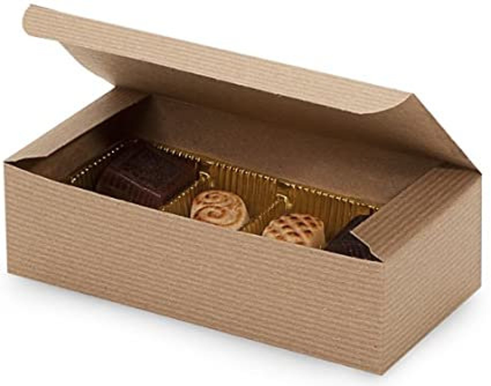 Kraft Favor Boxes 10 Candy Boxes Cookie Treat Boxes Rustic Etsy