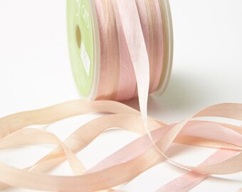 1/4 Inch Gypsy Variegated Silk Ribbon | Etsy