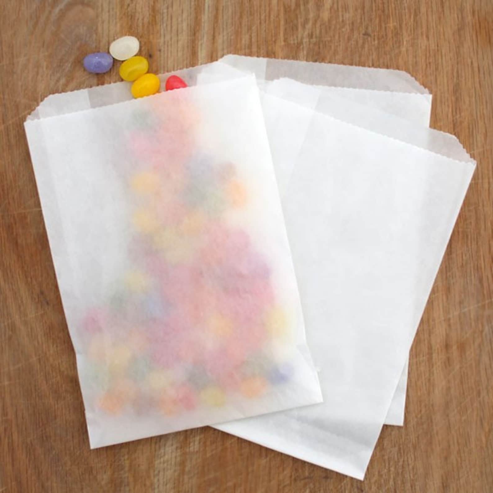 Glassine Bags 50 Flat Treat Glassine Bag MEDIUM 3 x 5.5 Etsy