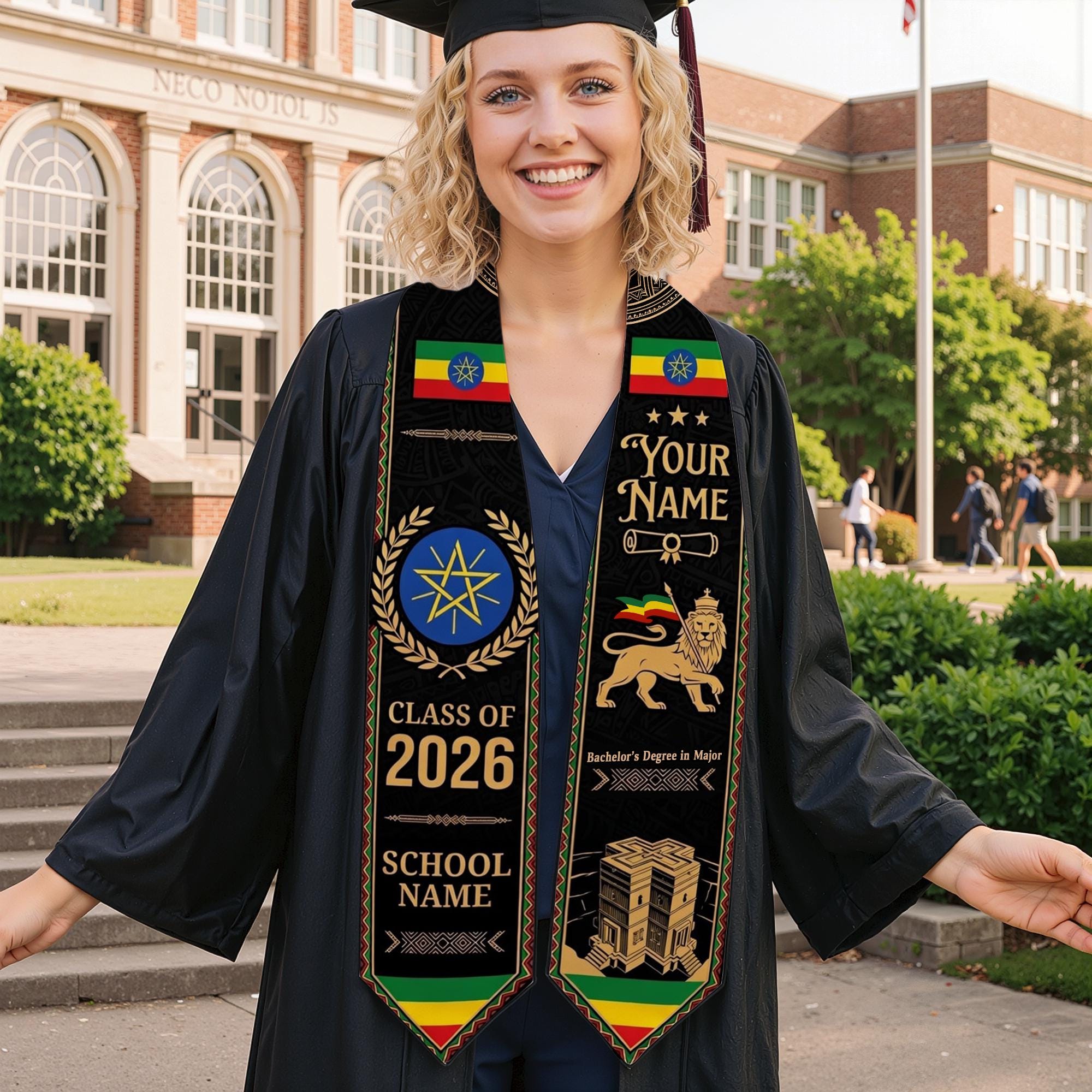 graduation dress in ethiopia Iman Ethiopian Dress M main image 0