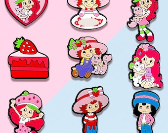 9 Pcs Sweet Berry Friends Shoe Charms Set | Cute Cartoon Strawberry Inspired Charms for Clogs & Sandals | Fun Gifts for Kids , Girls