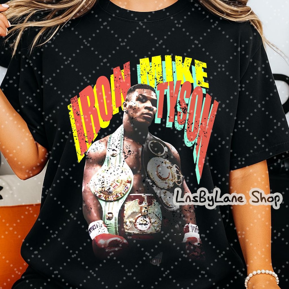 Vintage Iron Mike Tyson T-Shirt, Mike Tyson Shirt, Vintage T Shirt, Vintage 90S Bootleg Inspired Tee, Funny Hoodie, Sweatshirt