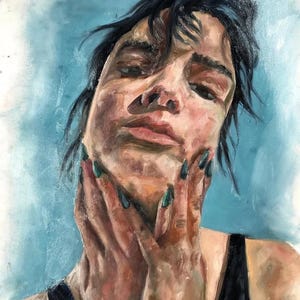 Custom Oil Portrait from Photo – Hand-Painted on Canvas – Multiple Sizes