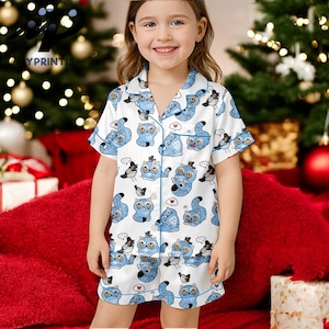 Huntrix Kpop Demon Hunters Pajamas Set, Derpy Tiger Saja Kids Sleepwear, Rumi Mira Joey Jinu PJs, Cute Kpop Fan Gift