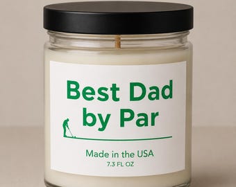 Best Dad by Par: Candela in cera di soia ispirata alle battute da papà