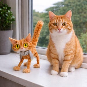 May include: A set of three ceramic mugs with a speckled, cream-colored glaze. Each mug features a different hand-painted floral design in shades of blue, green, and yellow. The mugs have a simple, modern shape.