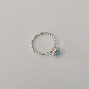 pandora december blue turquoise birthstone ring