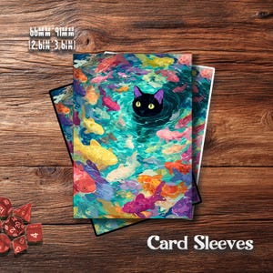 catbug card sleeves Big Sleeping Cat Cat Tcg Card Sleeves -