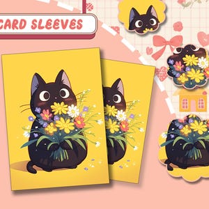 Sunny Cat Moment, Premium MTG Sleeves, TCG Card Sleeves – Protect Your Cards with Superior Durability