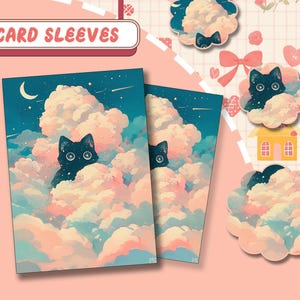Dreamy Cat MTG Card Sleeves: TCG Protection