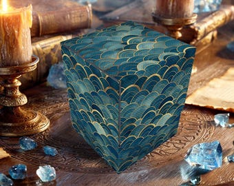 TKG Deckbox: Verschnörkeltes Design - MTG Kommandant Aufbewahrung magischer Karten