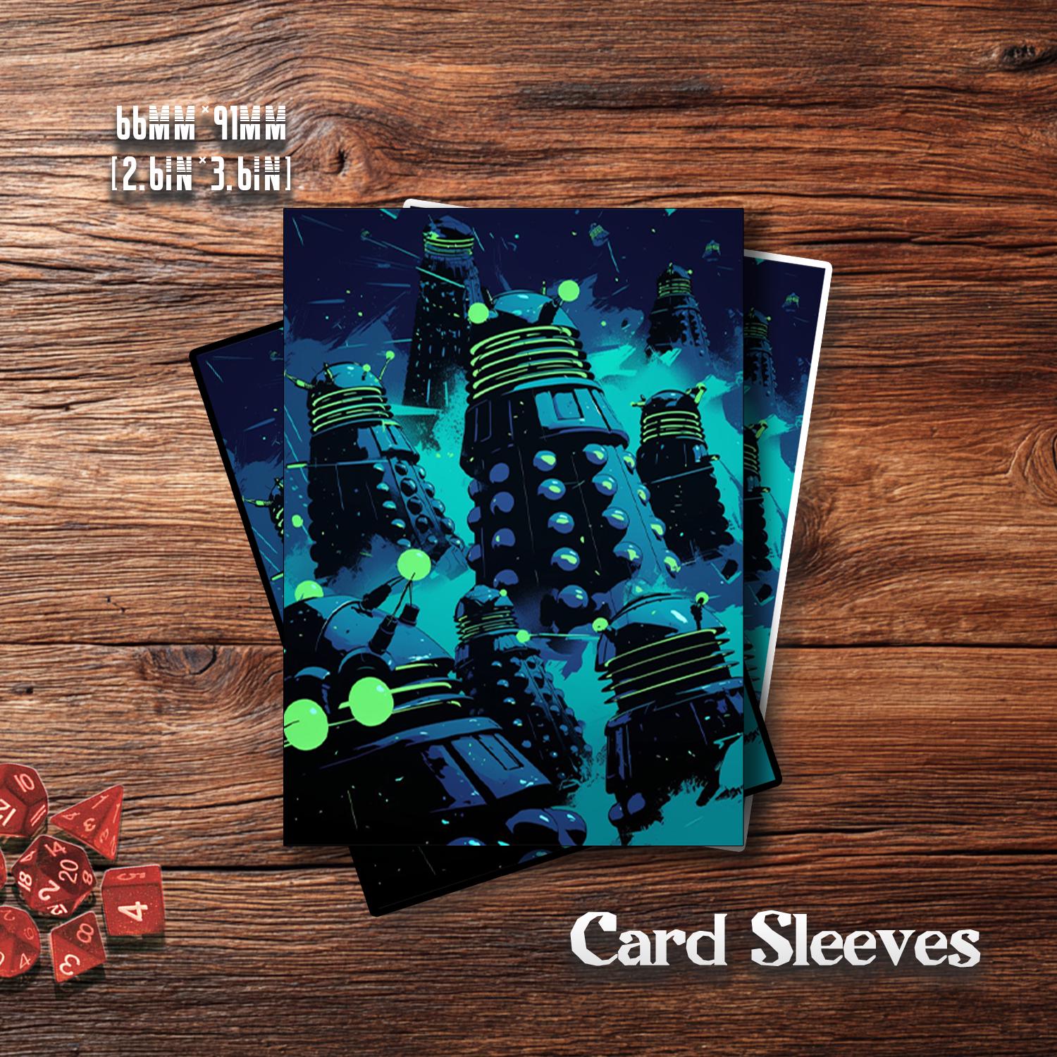 Dalek Card Sleeve - Etsy Dalek Card Sleeve - Etsy