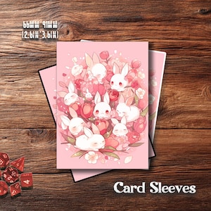 Pink Card Sleeves - Etsy Australia