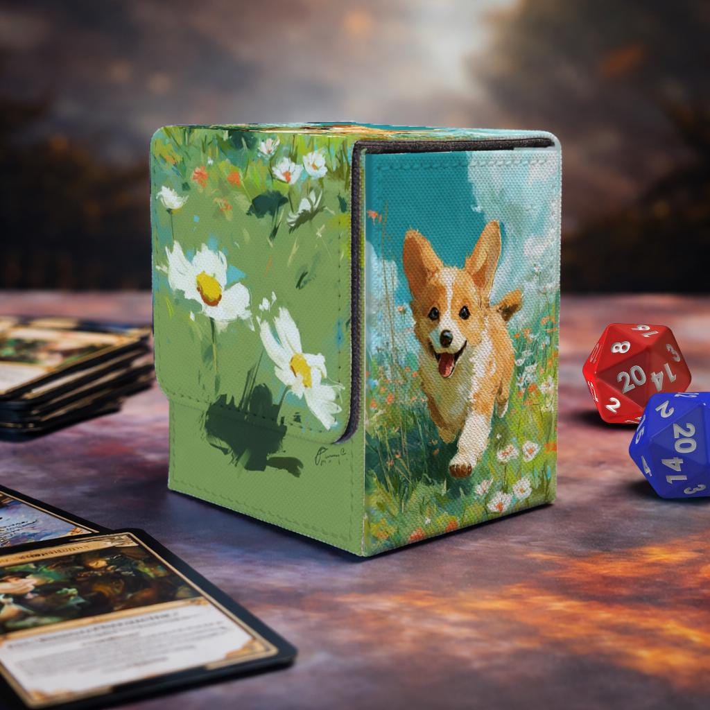 Corgi Commander Deck Box - Etsy
