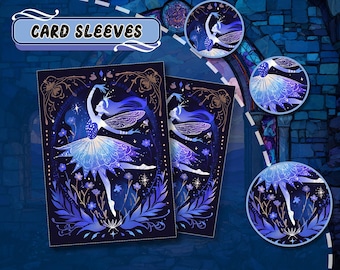 Premium MTG Sleeves, Fairy Ballerina Dance,  TCG Card Sleeves – Protect Your Cards with Superior Durability
