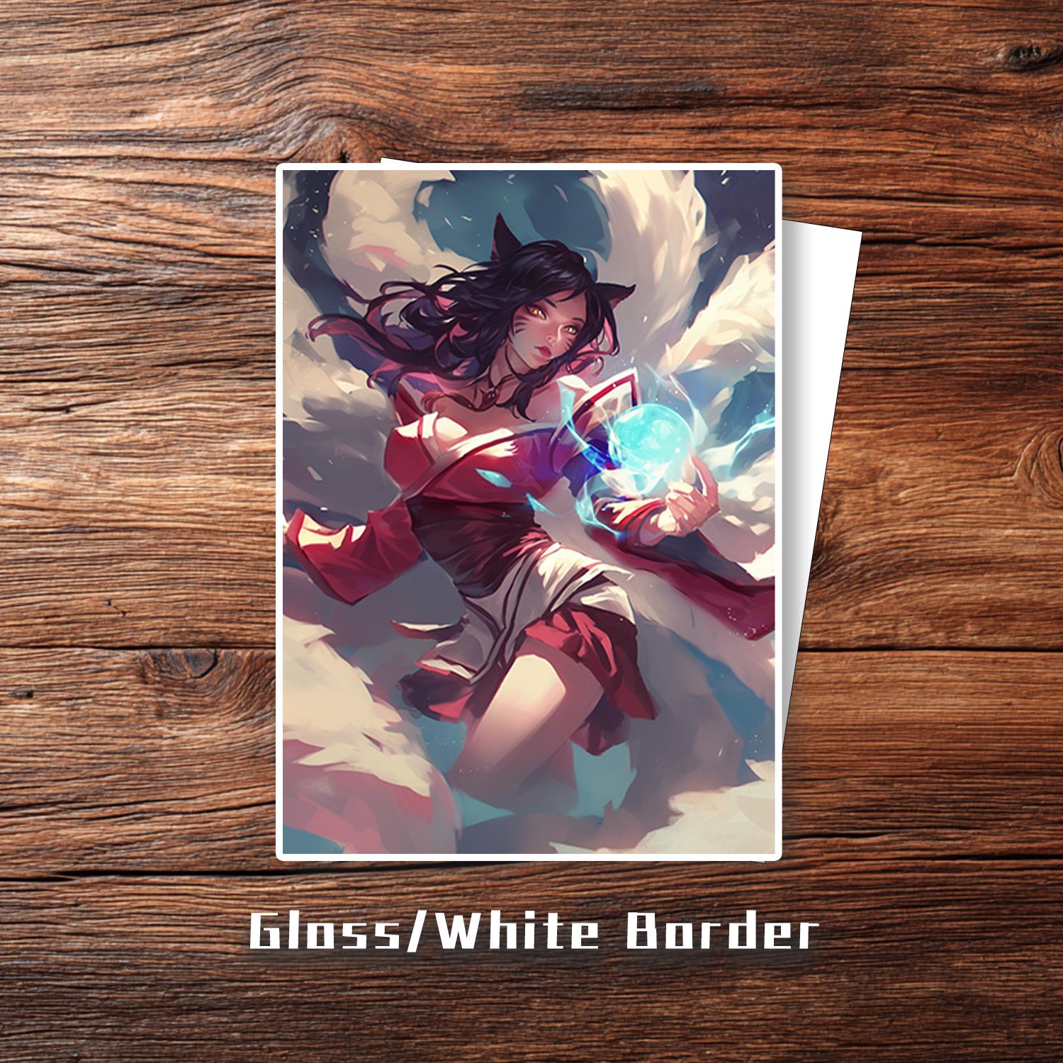 Riftbound Sleeves, Nine-tails Ahri, TCG Card Sleeves – Protect Your ...