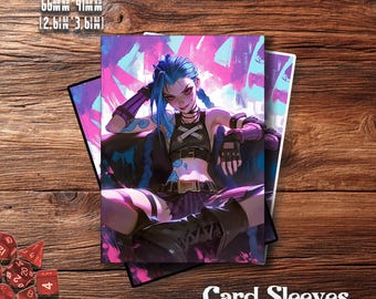 jinx card sleeves Riftbound Origins Art Sleeve RB-01AS01-EN The Gathering and Pokmon) or your Japanese cards (such as Yu RIFTBOUND TCG: LEAGUE OF LEGENDS: