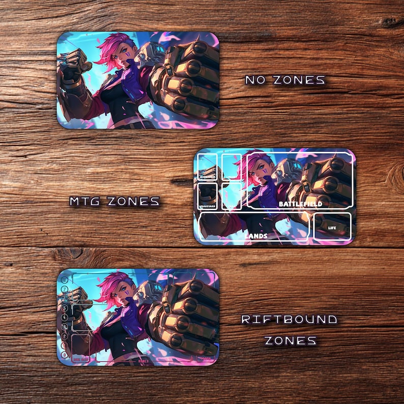 Riftbound Playmat: Vi’s Mecha-arm Battle – 24