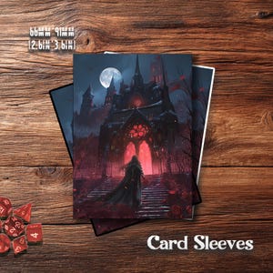 Vampire Card Sleeve - Etsy UK