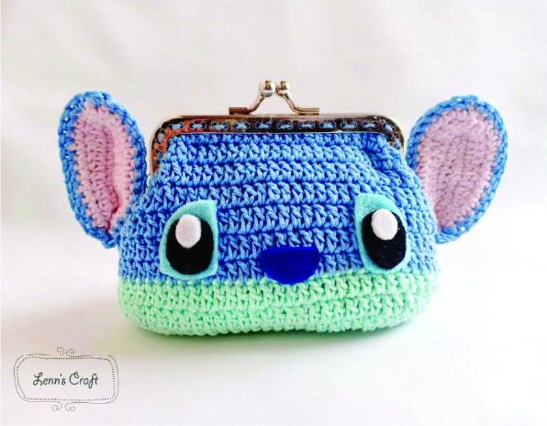 Lilo & Stitch Coin Purse Crochet Pattern - Etsy